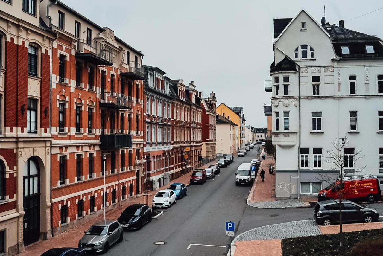 Fewostaeps- Moderne Unterkunft, Zentrumsnah Plauen Exteriör bild